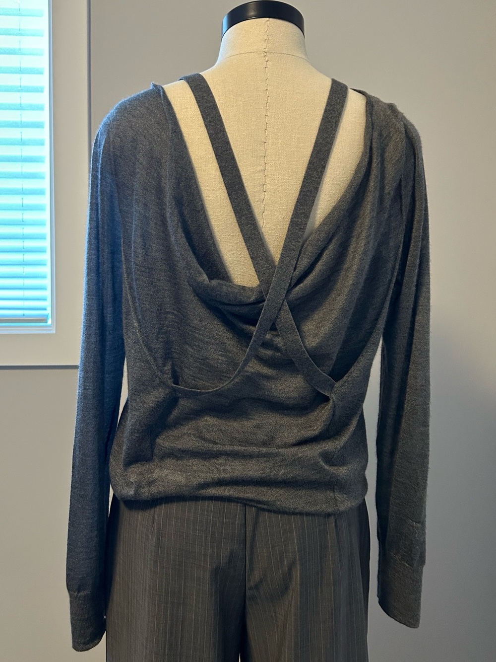 Theysken’s Theory Draped Criss-Cross Top - Sz S